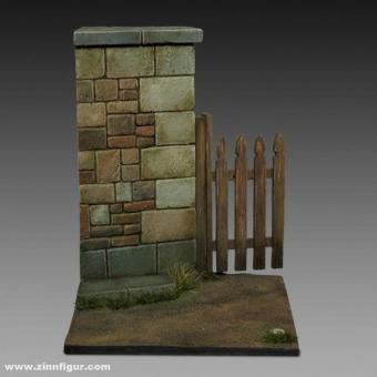 Base with Wall and Gate 