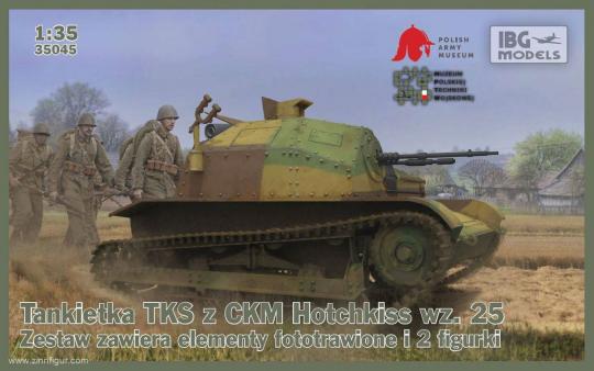 TKM Tankette with CKM Hotchkiss wz.25 