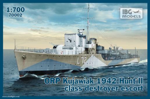 ORP Kujawiak 1942 Hunt II Klasse Zerstörer 