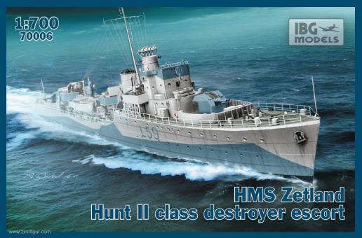 HMS Zetland - 1942 - Hunt II Class Destroyer 