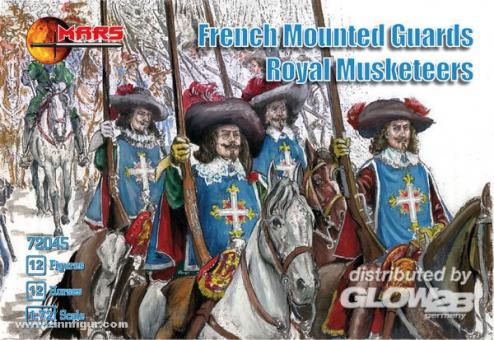 French Mounted Guards Royal Musketeers 