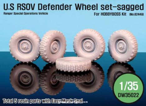 RSOV Defender Sagged Wheel Set 