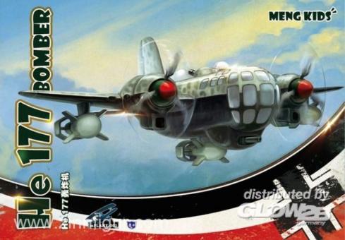 He 177 Bomber Special Edition White "Meng Kids" 