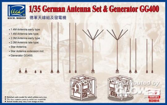 Deutsche Antennen & GG400 Generator 