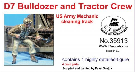 US Army D7 Bulldozer/Traktor Mechaniker 