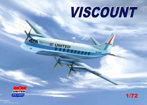 Vickers Viscount "United Air Lines" 