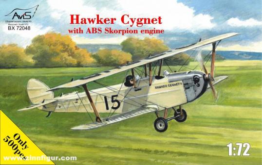 Hawker Cygnet mit ABS Skorpion Motor 