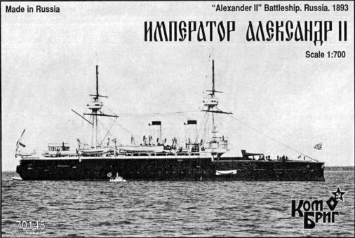 Schlachtschiff Zar Alexander II. - 1893 