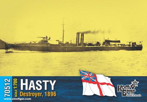 HMS Hasty Zerstörer - 1896 