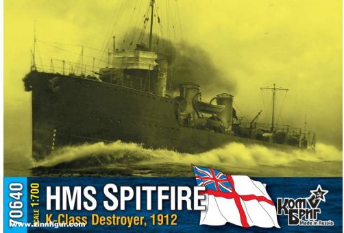 HMS Spitfire K-Class Destroyer - 1912 