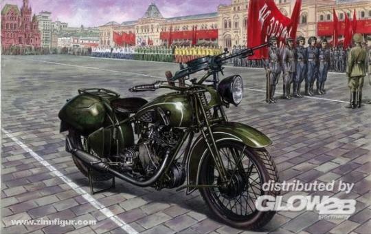 Soviet TIZ-AM-600 Motorcycle 