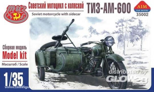 TIZ-AM-600 Motorcycle with Sidecar 