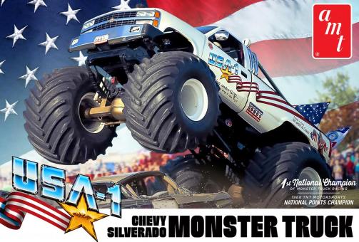 Chevy Silverado Monster Truck "USA-1" 