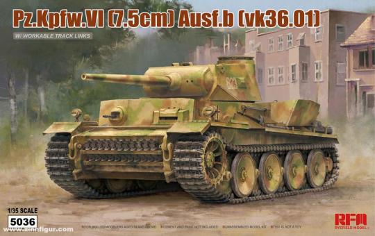 Pz.Kpfw.VI (7,5 cm) Ausf.B (VK36.01) 