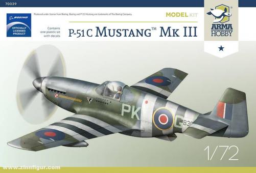P-51C Mustang Mk.III - Model Kit 
