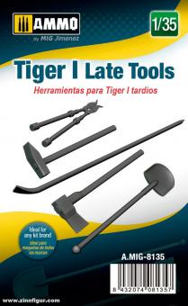 Tiger I spät Werkzeuge 