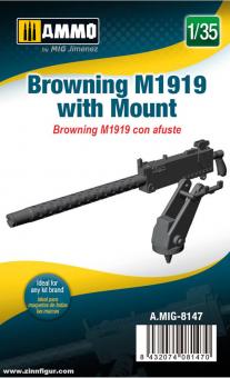 Browning M1919 with Mount 