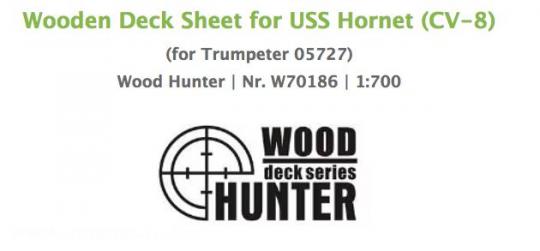 USS Hornet CV-8 Wooden Deck 