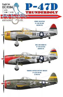 1/48 Superscale Decals P-47D Thunderbolt Dorothy K Big Ass Bird II 48-330 