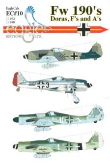 Fw 190 "Dora,F & A" Decals 