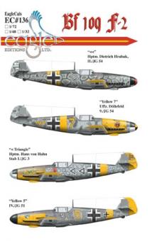 Bf 109F-2 Decals 