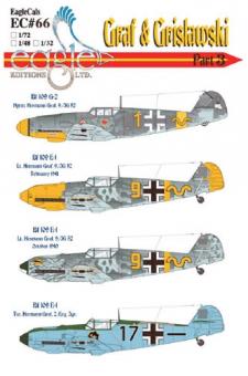 Bf 109 "Graf & Grislawski Teil 3" Decals 