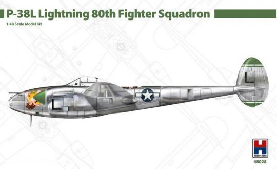 P-38L Lightning "80th Fighter Squadron" 
