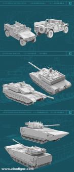 PLA Kampffahrzeuge Set 1 