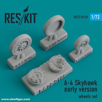 A-4 Skyhawk frühe Version Räder Set 