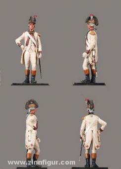 Offizier, Linieninfanterie, Le Règlement de 1791 