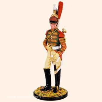 French 4th Regiment dragoons Trumpeter 