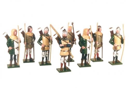 English Archers at Agincourt 