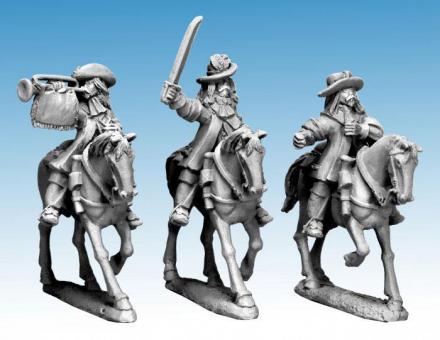 Spanische Kavallerie Kommandofiguren 