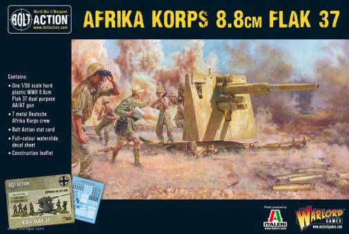 Afrika Korps 8,8 cm Flak 37 