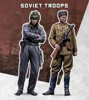 Sowjetische Soldaten 