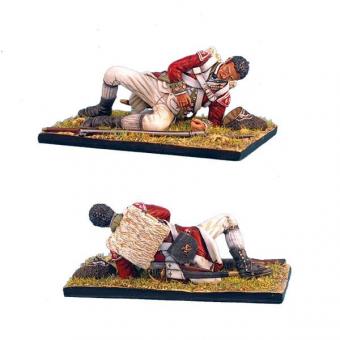 British Grenadier Laying Wounded 