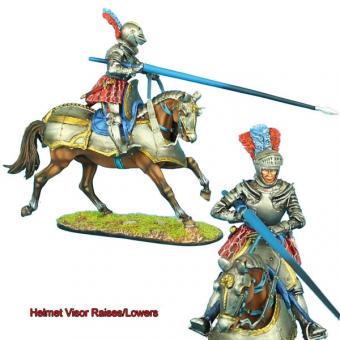 Französischer Ritter mit Lanze 1 