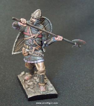 Viking Guard with Battle Axe, Byzantine 