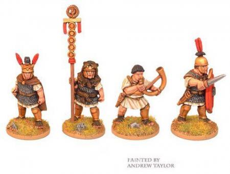 Republikanische Römische Legion Kommandofiguren 