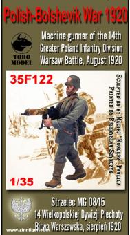 MG Schütze - 14. Infanterie-Division - Schlacht um Warschau - 1920 