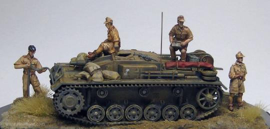 Afrika Korps Tank Crew 