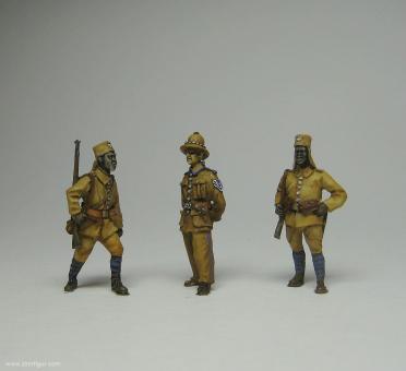 Deutsche Schutztruppe - Sergeant & Askaris - Ostafrika 