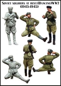 Soviet Soldiers Dancing - 1943-45 