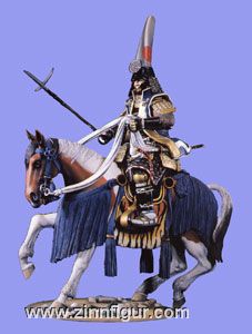 Mounted Samurai General, Kato Kiyomasa 