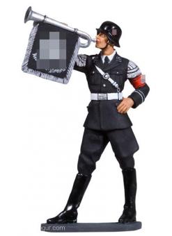 Soldat De Plomb Black Hawk LAH BH0415 Fanfare Trumpeter 54mm - Collection