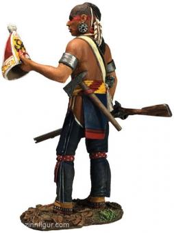 Indianer-Krieger mit Grenadier-Mütze 