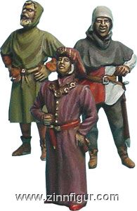 Crew of medieval Ship 