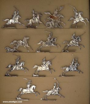 Light cavalry charging 