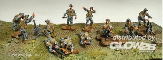 Caesar Miniatures H094-Échelle 1/72 Set 2 Moderne des soldats américains en action 