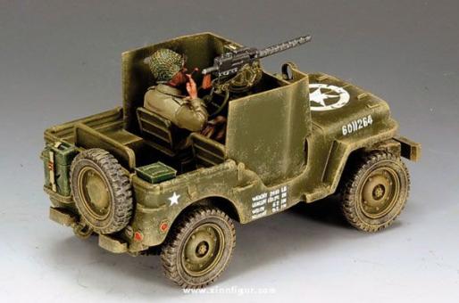 DD161 US Armoured Jeep by King & Country 